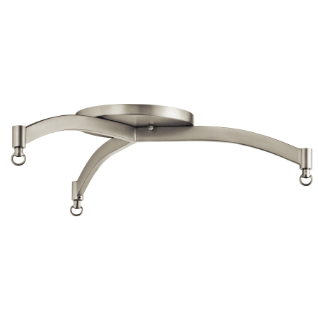 A large image of the Kichler 4200 Brushed Nickel