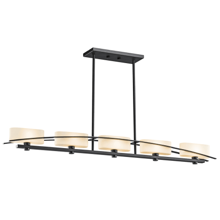 A large image of the Kichler 42018 Black (Painted)
