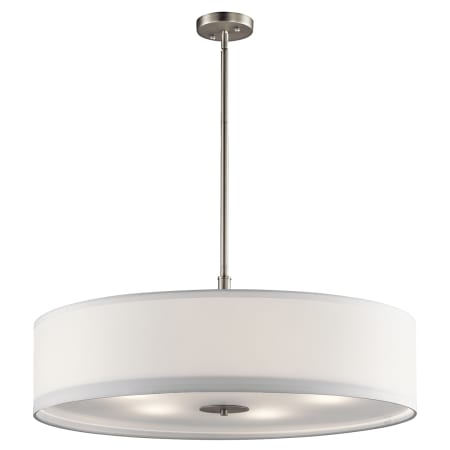 A large image of the Kichler 42196 Brushed Nickel