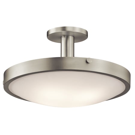 A large image of the Kichler 42246 Brushed Nickel