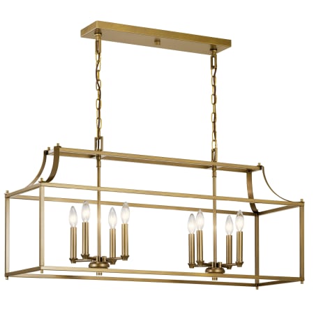 A large image of the Kichler 42497 Natural Brass