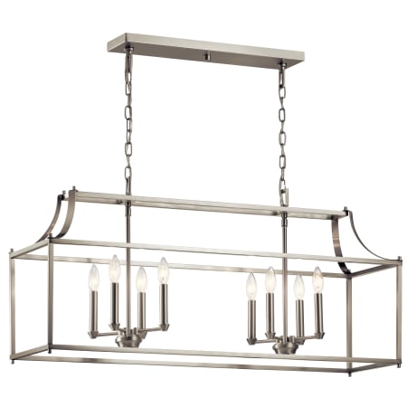 A large image of the Kichler 42497 Brushed Nickel