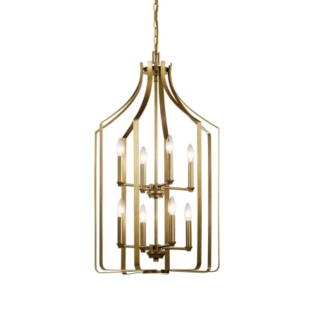 A large image of the Kichler 42498 Natural Brass