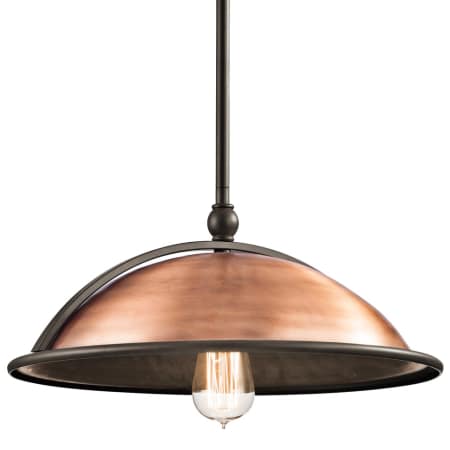 A large image of the Kichler 42783 Antique Copper