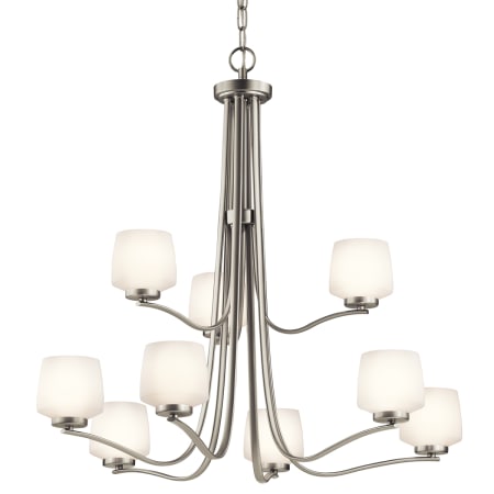A large image of the Kichler 42832 Brushed Nickel