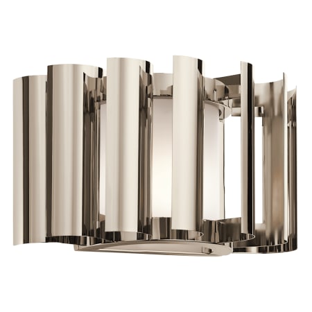 A large image of the Kichler 42837 Polished Nickel