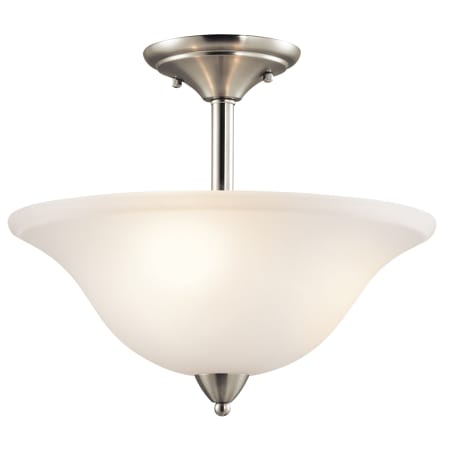 A large image of the Kichler 42879 Brushed Nickel