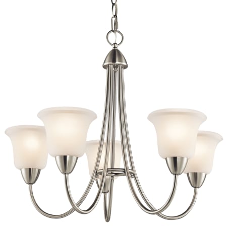 A large image of the Kichler 42884 Brushed Nickel