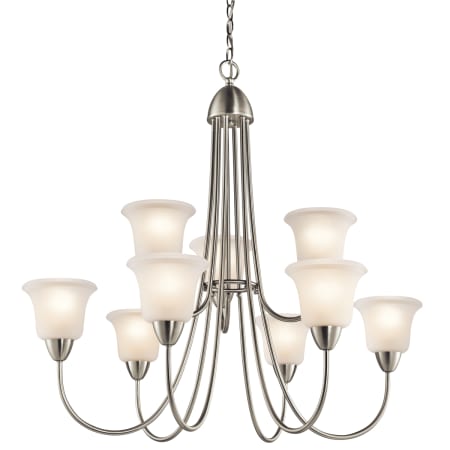 A large image of the Kichler 42885 Brushed Nickel