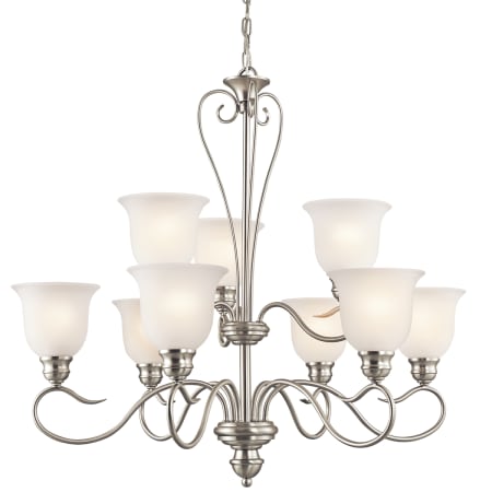 A large image of the Kichler 42907 Brushed Nickel