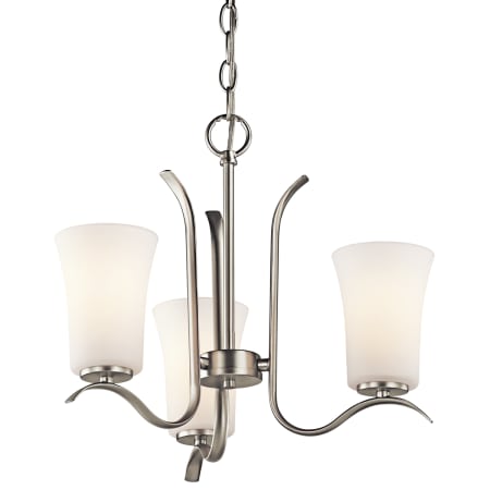 A large image of the Kichler 43073 Brushed Nickel