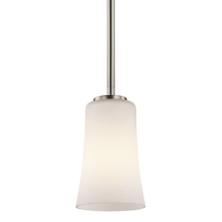 A large image of the Kichler 43077 Brushed Nickel