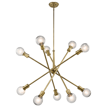 A large image of the Kichler 43119 Natural Brass