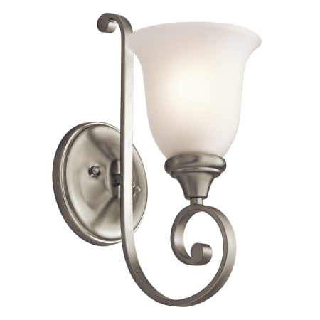 A large image of the Kichler 43170 Brushed Nickel