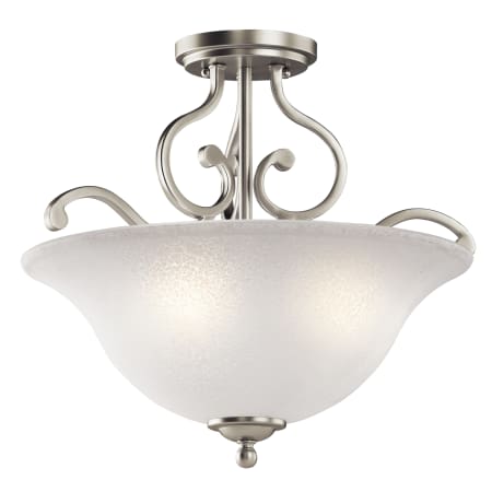 A large image of the Kichler 43232 Brushed Nickel