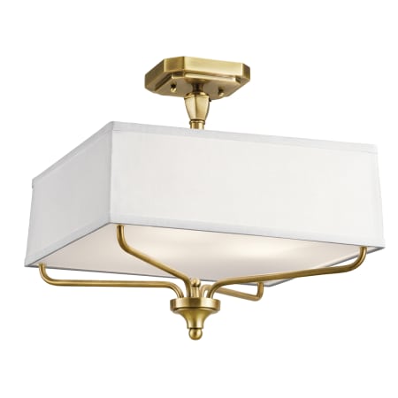 A large image of the Kichler 43309 Natural Brass