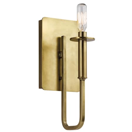 A large image of the Kichler 43363 Natural Brass