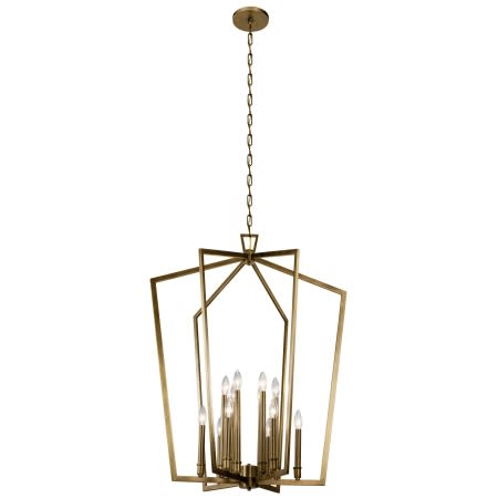 A large image of the Kichler 43496 Natural Brass