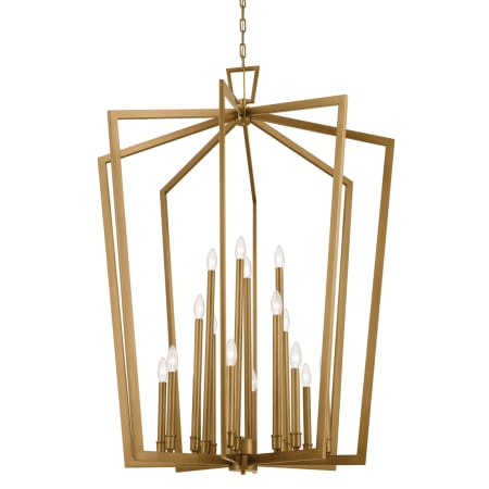 A large image of the Kichler 43499 Natural Brass