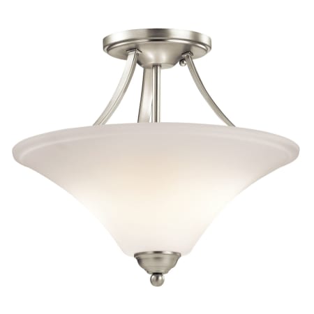 A large image of the Kichler 43512 Brushed Nickel