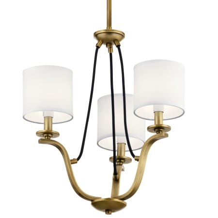 A large image of the Kichler 43531 Natural Brass