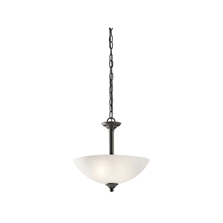 A large image of the Kichler 43641LED Olde Bronze