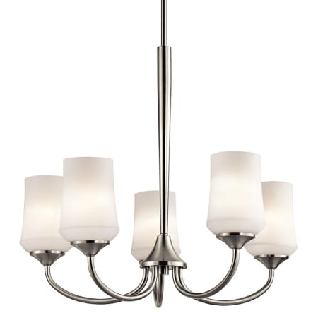 A large image of the Kichler 43665 Brushed Nickel