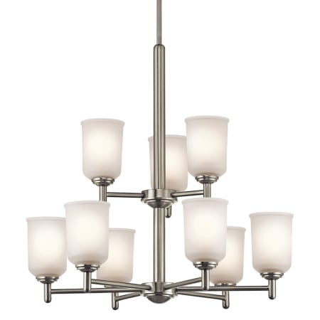 A large image of the Kichler 43672 Brushed Nickel