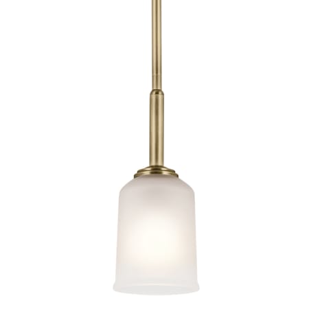 A large image of the Kichler 43674 Natural Brass