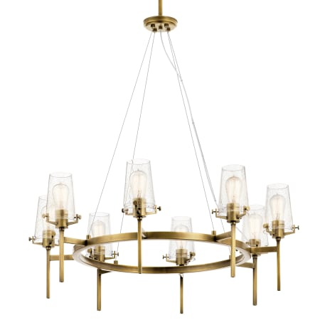 A large image of the Kichler 43695 Natural Brass