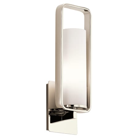 A large image of the Kichler 43787 Polished Nickel