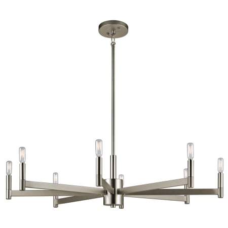 A large image of the Kichler 43857 Satin Nickel