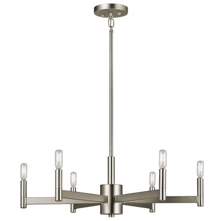 A large image of the Kichler 43859 Satin Nickel