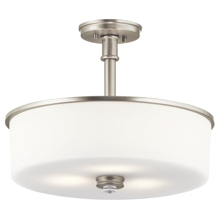 A large image of the Kichler 43925 Brushed Nickel
