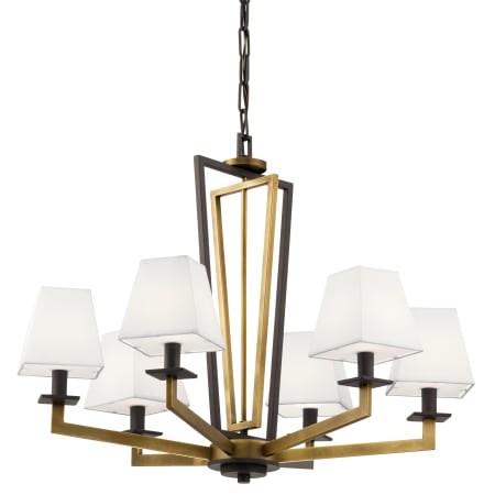 A large image of the Kichler 44022 Natural Brass