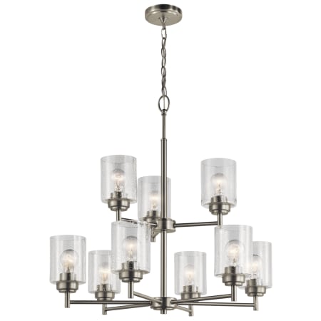 A large image of the Kichler 44031 Brushed Nickel