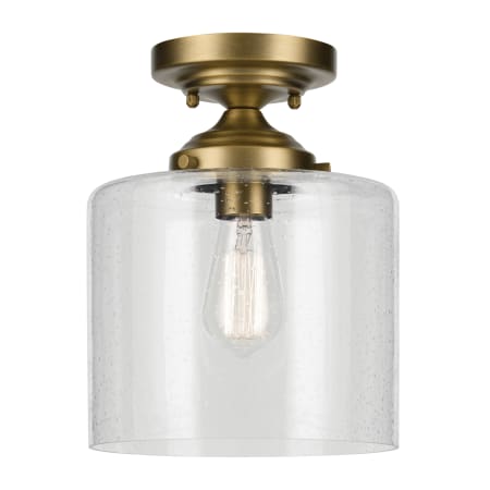 A large image of the Kichler 44033 Natural Brass