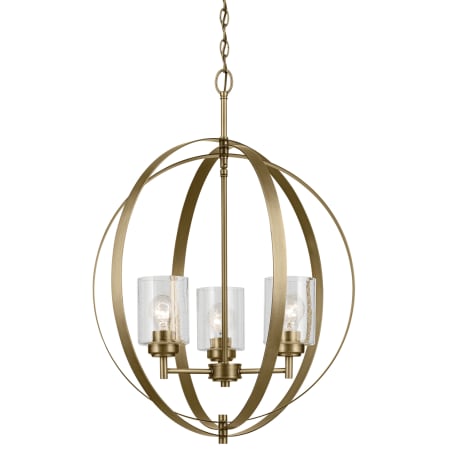 A large image of the Kichler 44034 Natural Brass