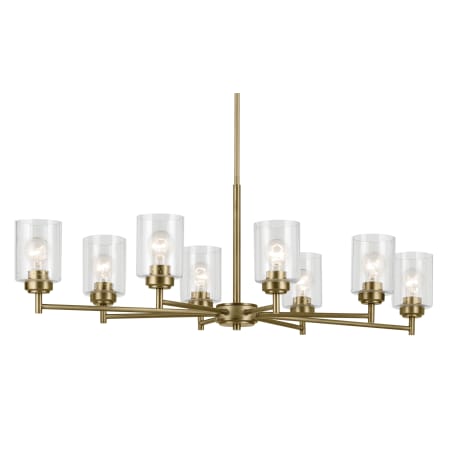 A large image of the Kichler 44035 Natural Brass