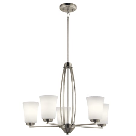 A large image of the Kichler 44051 Brushed Nickel