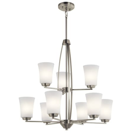 A large image of the Kichler 44052 Brushed Nickel