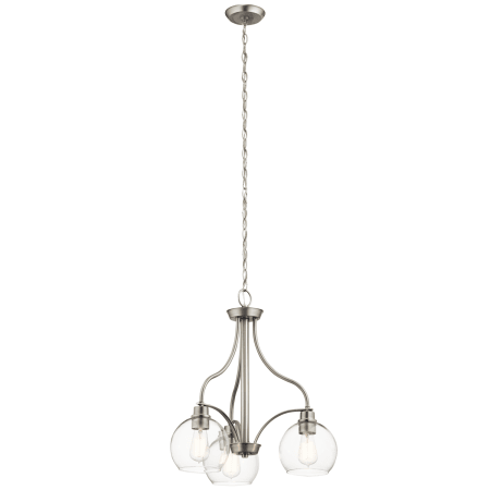 A large image of the Kichler 44063 Brushed Nickel
