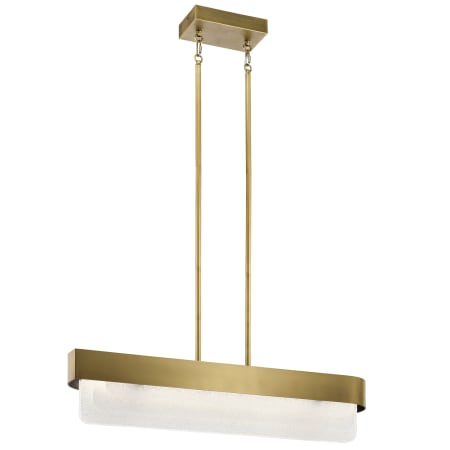 A large image of the Kichler 44160LED Natural Brass