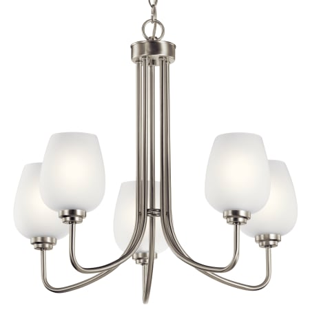 A large image of the Kichler 44377 Brushed Nickel