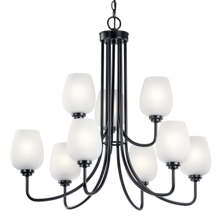 A large image of the Kichler 44378 Black