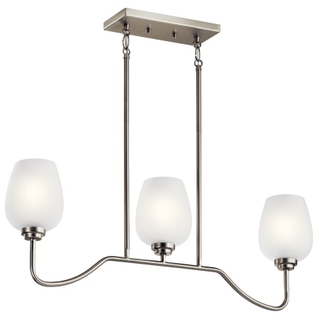 A large image of the Kichler 44379 Brushed Nickel
