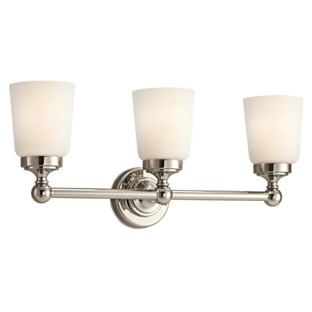 A large image of the Kichler 45167 Polished Nickel