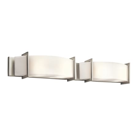 A large image of the Kichler 45221 Brushed Nickel