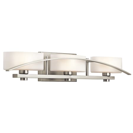 A large image of the Kichler 45317 Brushed Nickel