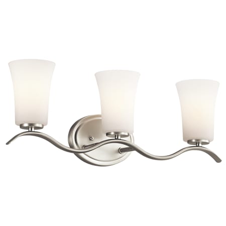 A large image of the Kichler 45376 Brushed Nickel